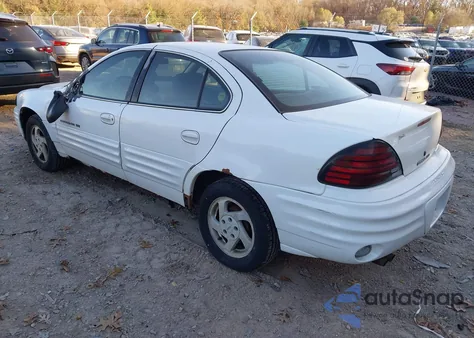 2000 Pontiac Grand Am Se1 from USA, damaged, VIN 1G2NF52T1YM787963
